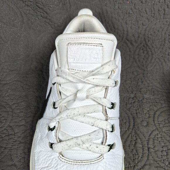 Nike Lunar Waverly Spikeless Golf Men's Shoes White Black Sneakers Size 12 - Picture 6 of 12